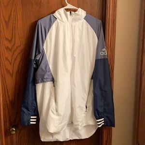 Adidas zip up windbreaker.